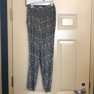 Printed dress pants